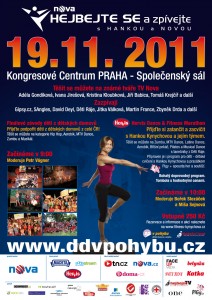 SOBOTA 19. LISTOPADU  HERVIS DANCE - FITNESS MARATHON V KONGRESOVÉM CENTRU PRAHA